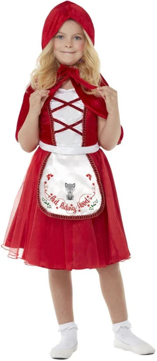 Disfraz de Caperucita Roja con Capa para Niña Cuentos y Dibujos Animados Smiffys